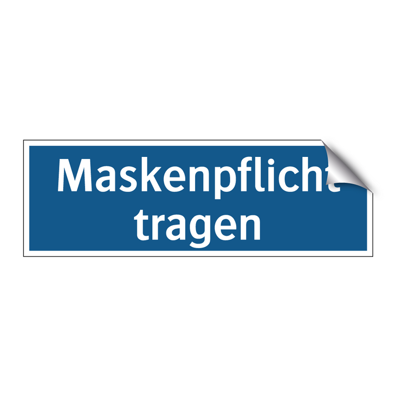 Maskenpflicht tragen