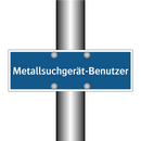Metallsuchgerät-Benutzer