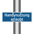 Handynutzung erlaubt
