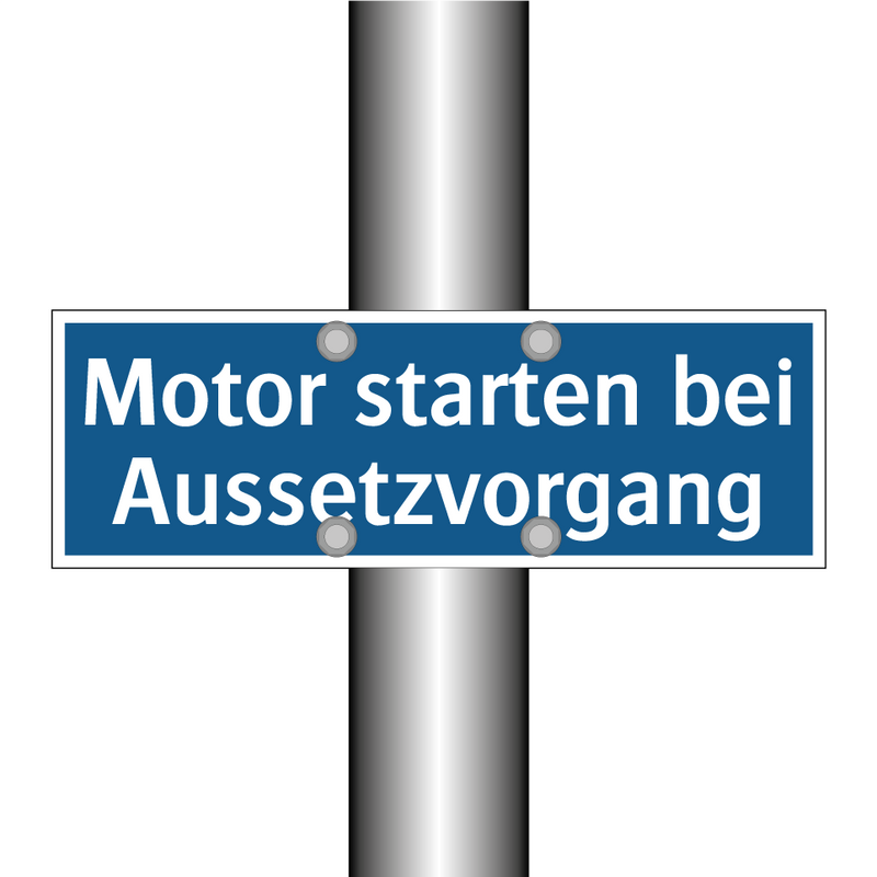 Motor starten bei Aussetzvorgang