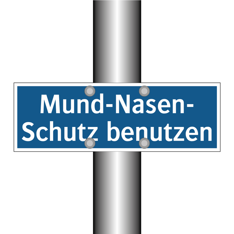 Mund-Nasen- Schutz benutzen