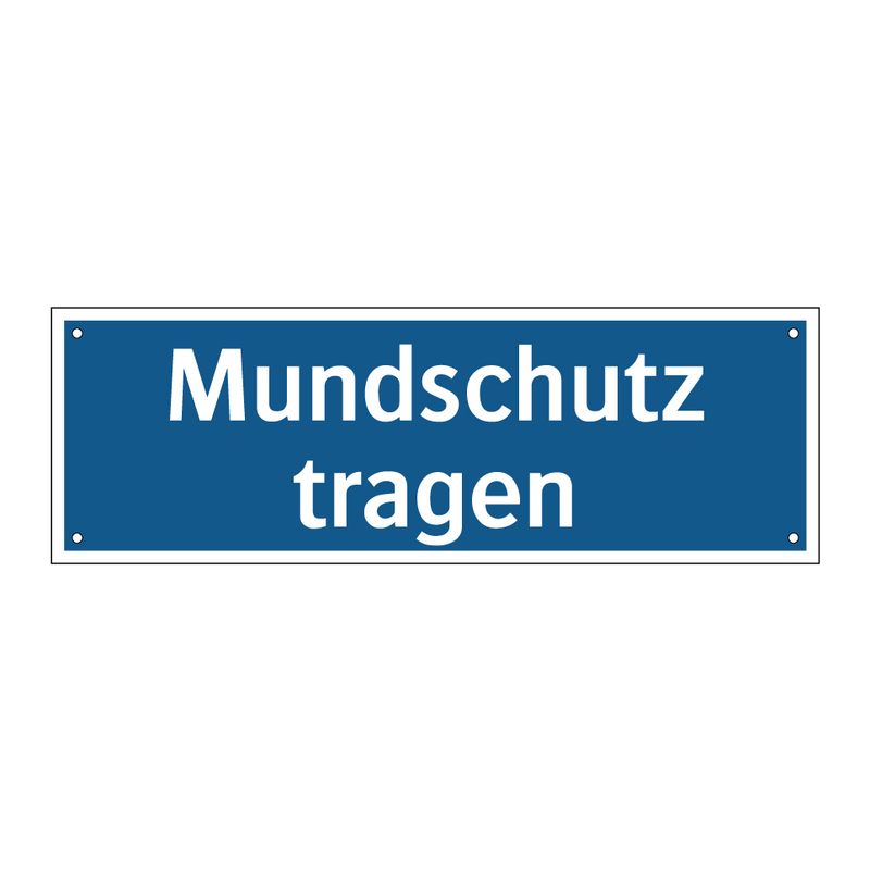 Mundschutz tragen