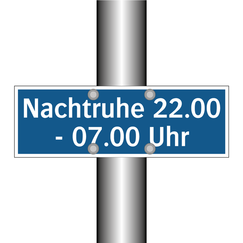 Nachtruhe 22.00 - 07.00 Uhr