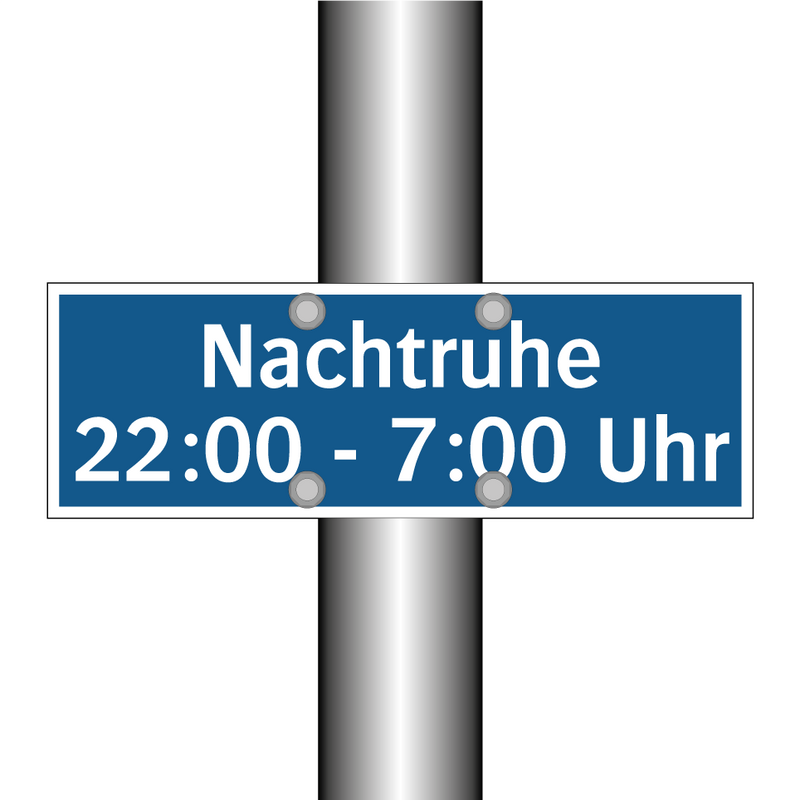 Nachtruhe 22:00 - 7:00 Uhr