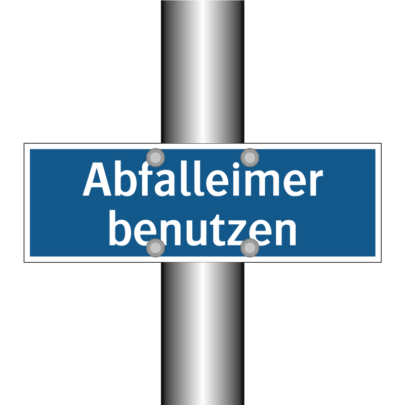 Abfalleimer benutzen