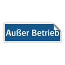 Außer Betrieb