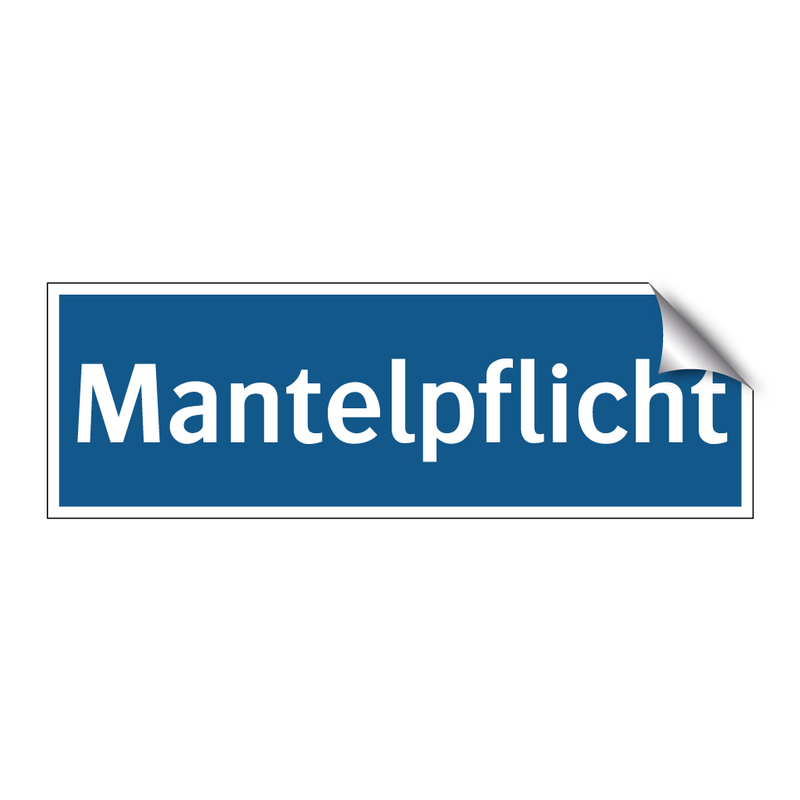 Mantelpflicht
