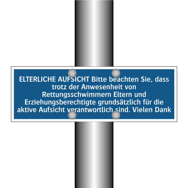 ELTERLICHE AUFSICHT Bitte beachten Sie, dass trotz der Anwesenheit von Rettungsschwimmern Eltern und Erziehungsberechtigte grundsätzlich für die aktive Aufsicht verantwortlich sind. Vielen Dank