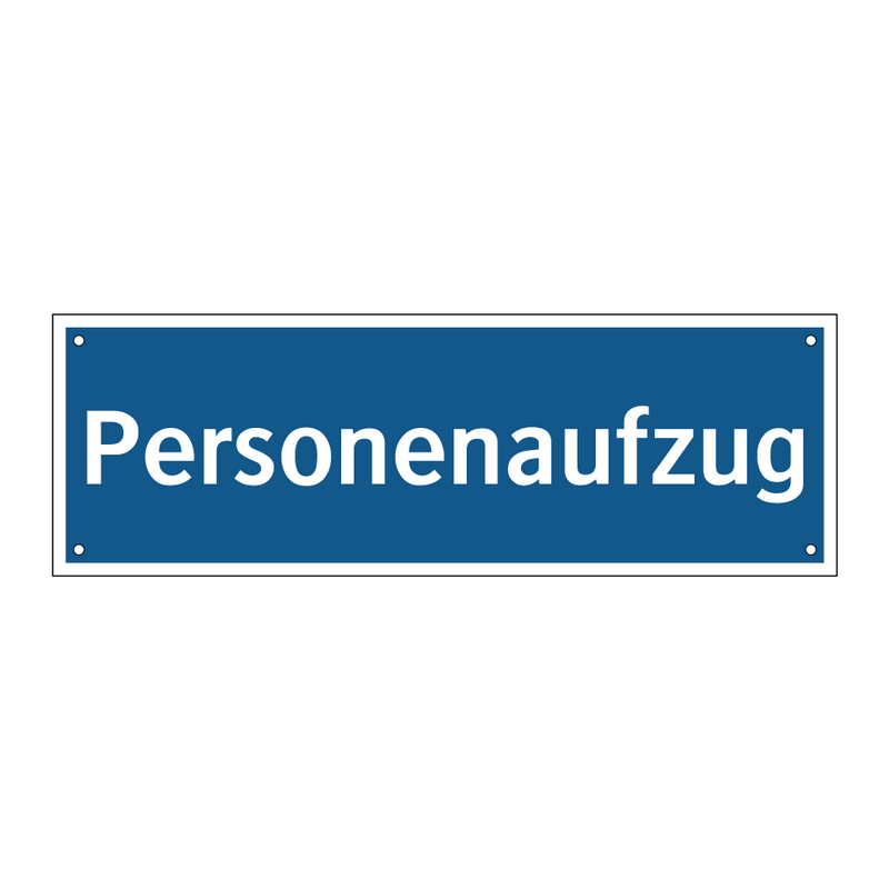 Personenaufzug