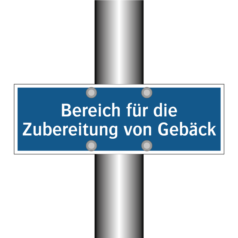 Bereich für die Zubereitung von Gebäck