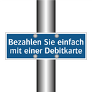 Bezahlen Sie einfach mit einer Debitkarte