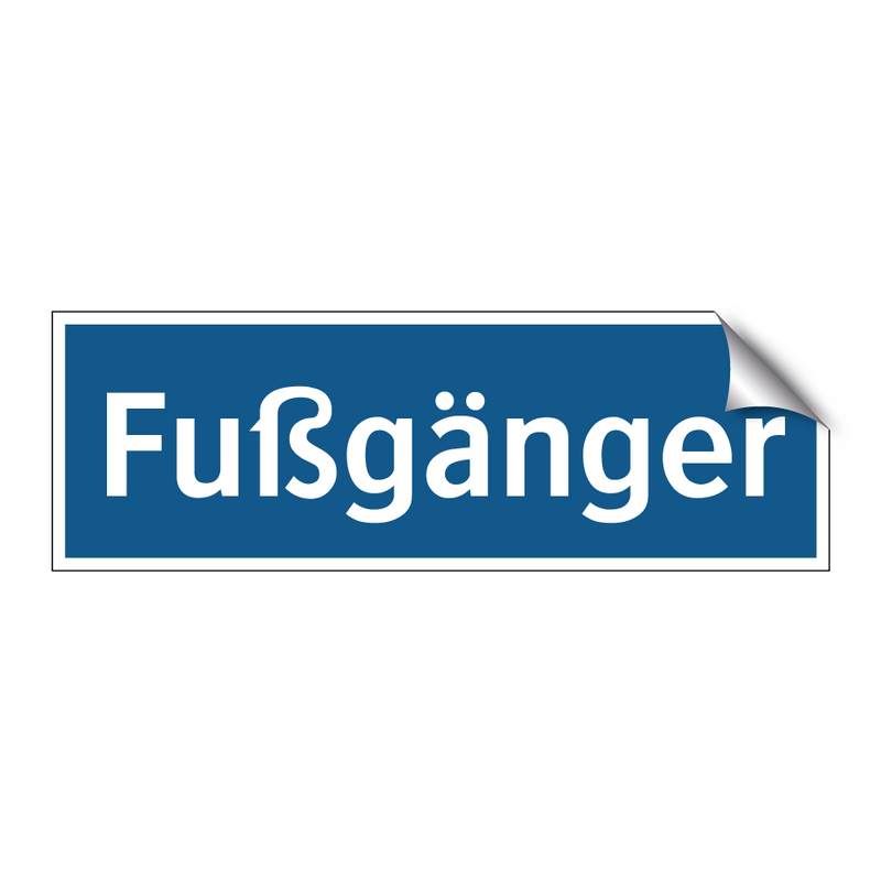 Fußgänger
