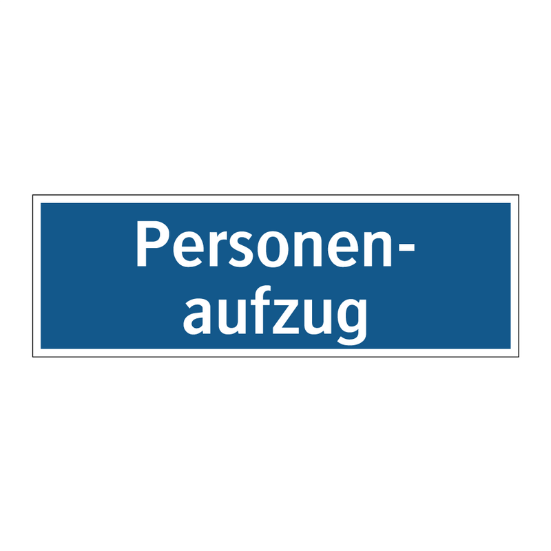 Personen- aufzug