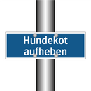 Hundekot aufheben