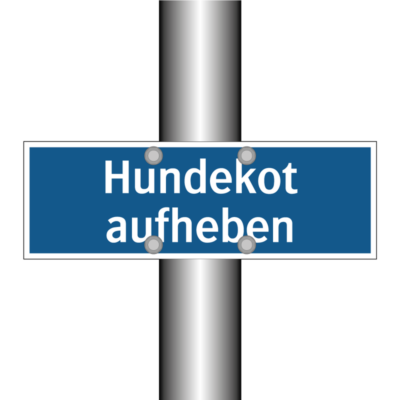 Hundekot aufheben