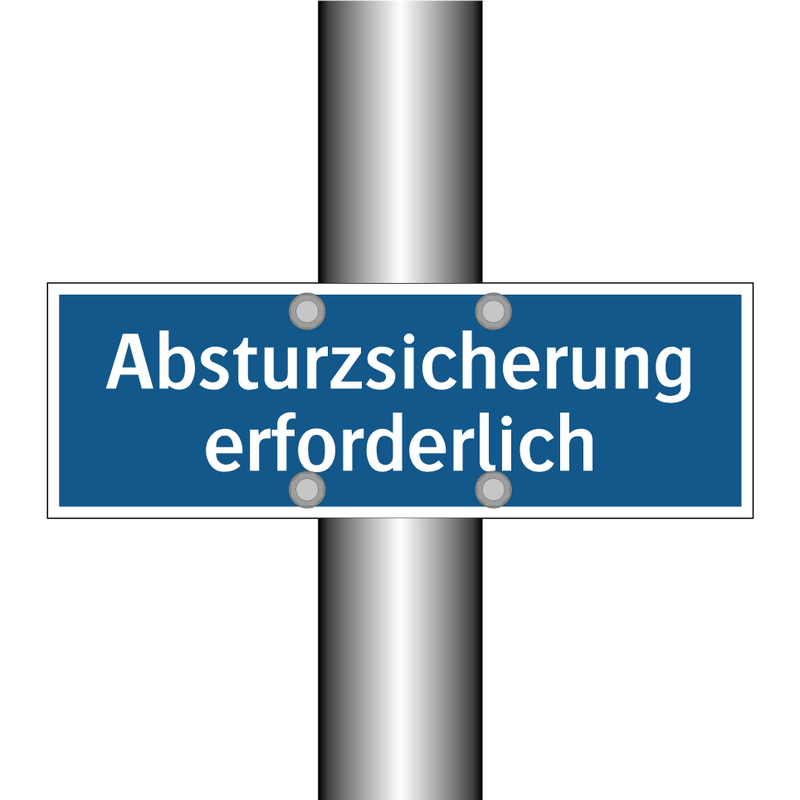 Absturzsicherung erforderlich