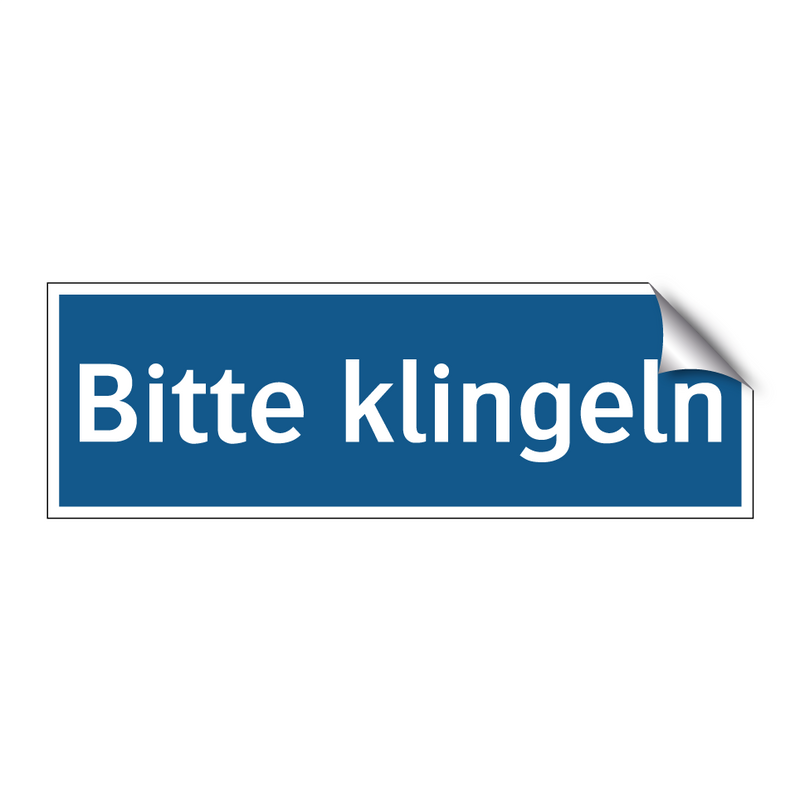 Bitte klingeln