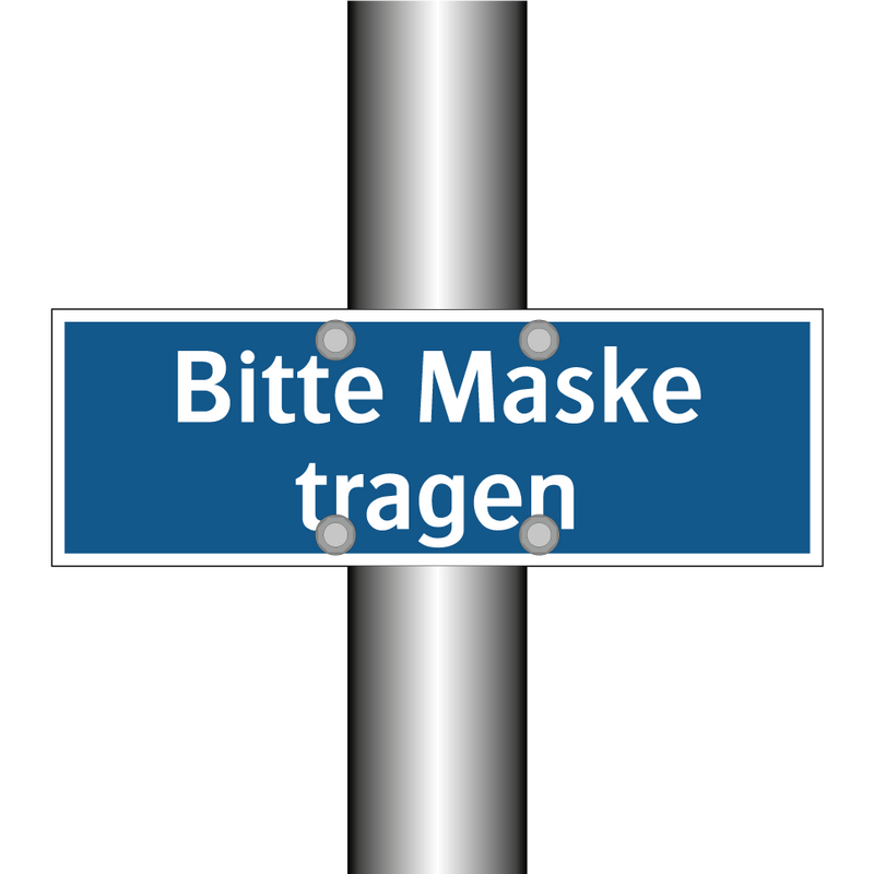 Bitte Maske tragen
