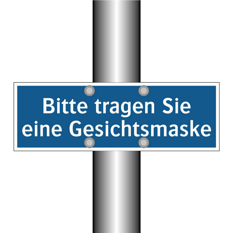 Bitte tragen Sie eine Gesichtsmaske