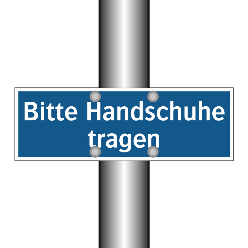 Bitte Handschuhe tragen