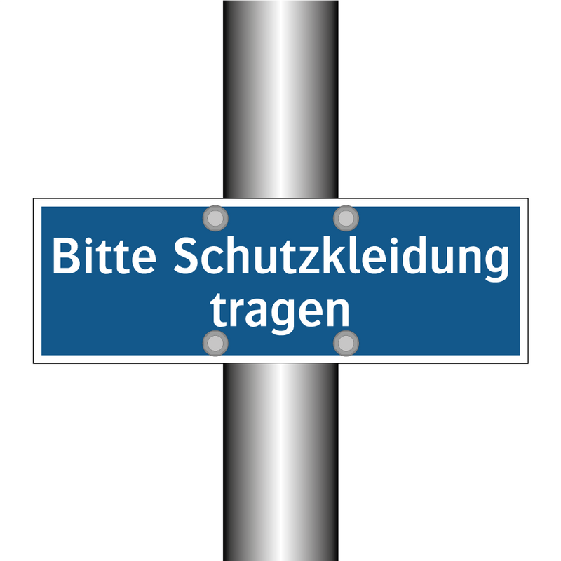 Bitte Schutzkleidung tragen