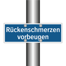 Rückenschmerzen vorbeugen