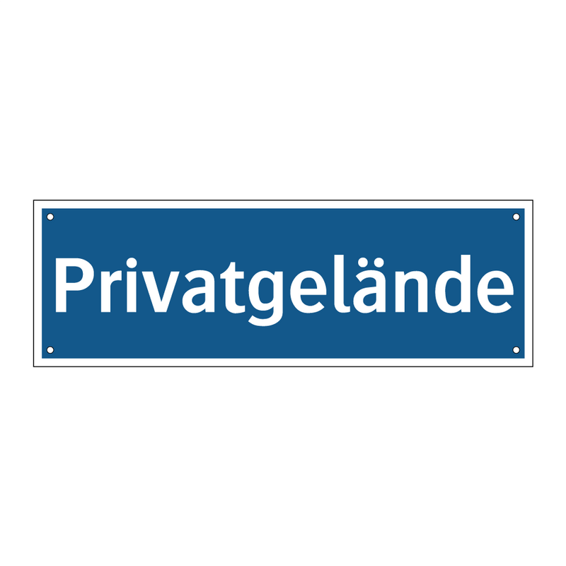Privatgelände