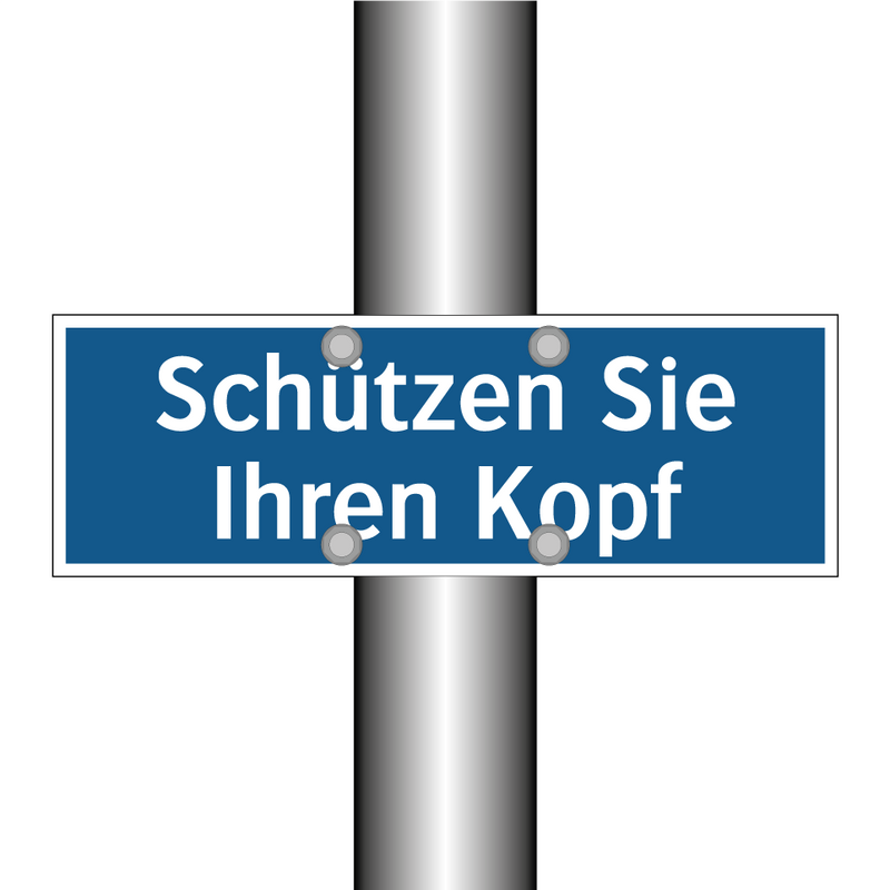 Schützen Sie Ihren Kopf