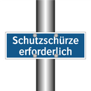 Schutzschürze erforderlich
