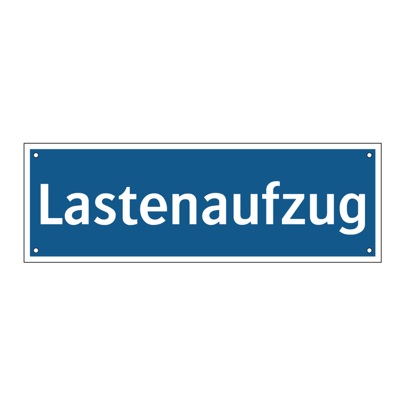 Lastenaufzug