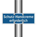 Schutz-Handcreme erforderlich