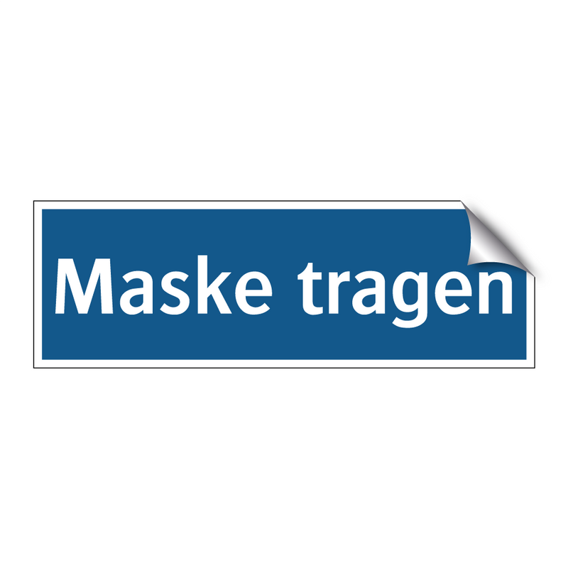 Maske tragen