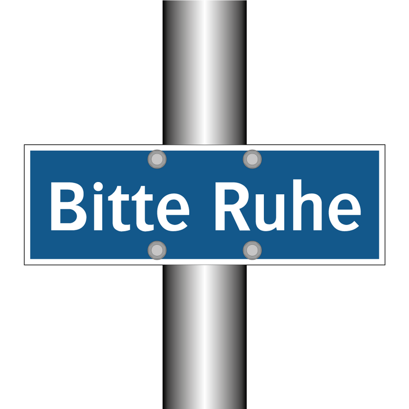 Bitte Ruhe