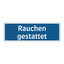 Rauchen gestattet