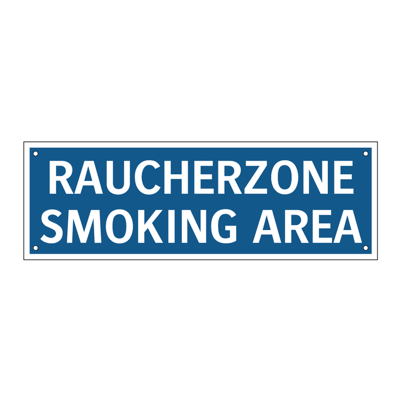 RAUCHERZONE SMOKING AREA