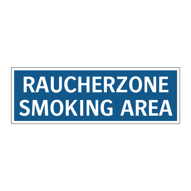 RAUCHERZONE SMOKING AREA