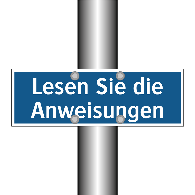 Lesen Sie die Anweisungen