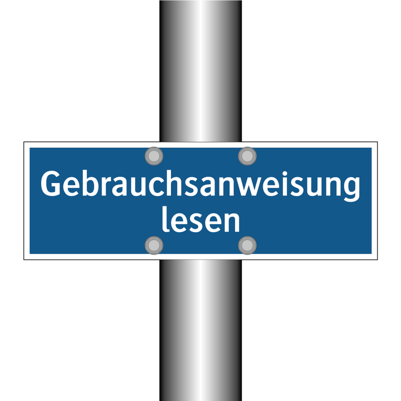 Gebrauchsanweisung lesen