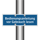 Bedienungsanleitung vor Gebrauch lesen