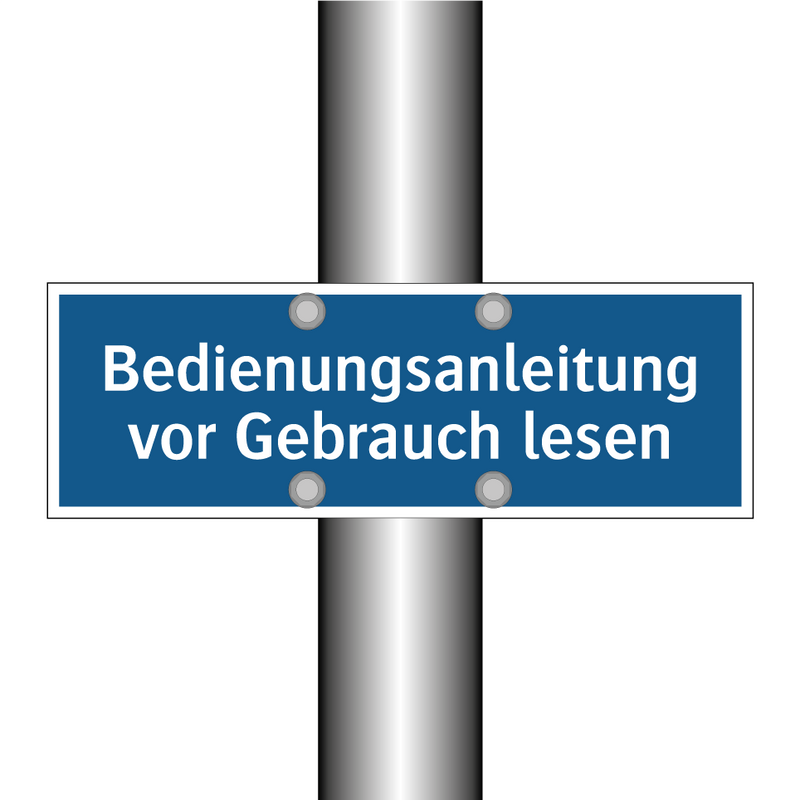 Bedienungsanleitung vor Gebrauch lesen