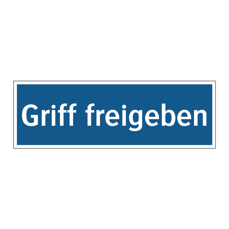 Griff freigeben