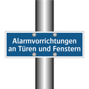 Alarmvorrichtungen an Türen und Fenstern