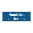 Hundekot entfernen