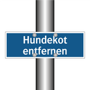 Hundekot entfernen