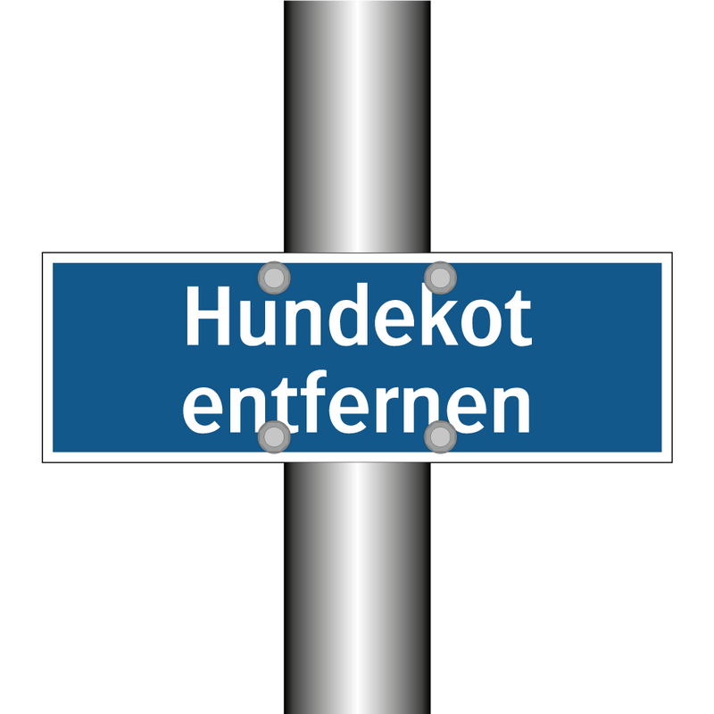 Hundekot entfernen