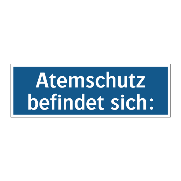 Atemschutz befindet sich: