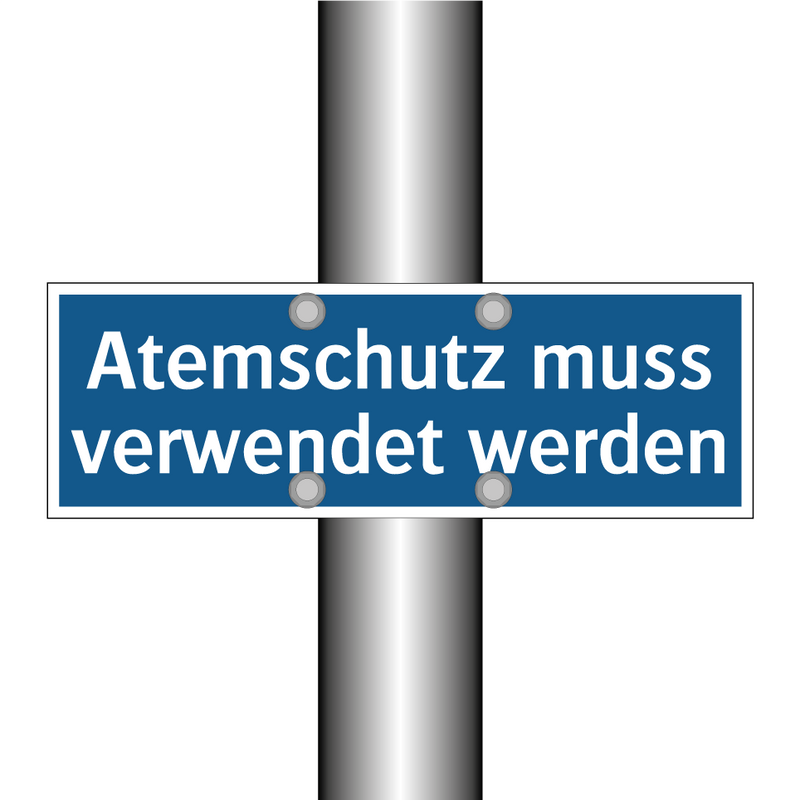 Atemschutz muss verwendet werden