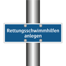 Rettungsschwimmhilfen anlegen