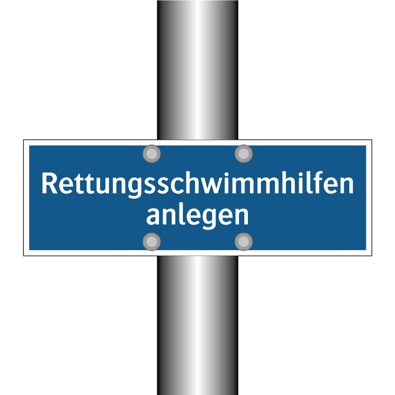 Rettungsschwimmhilfen anlegen