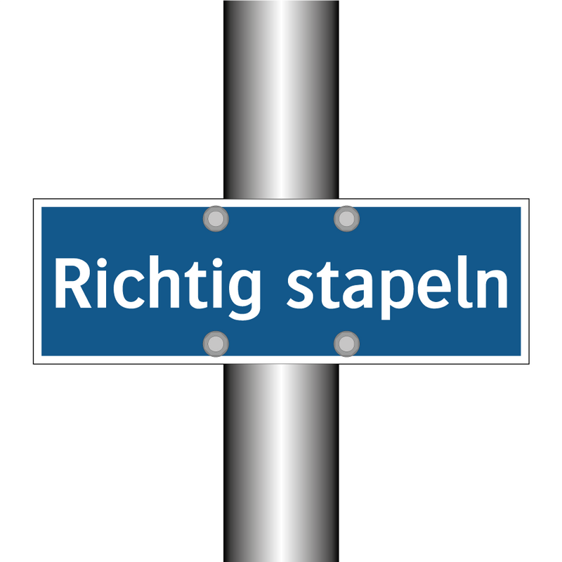 Richtig stapeln